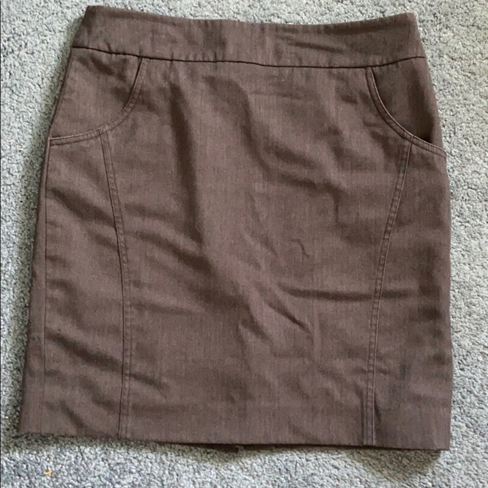Loft work skirt